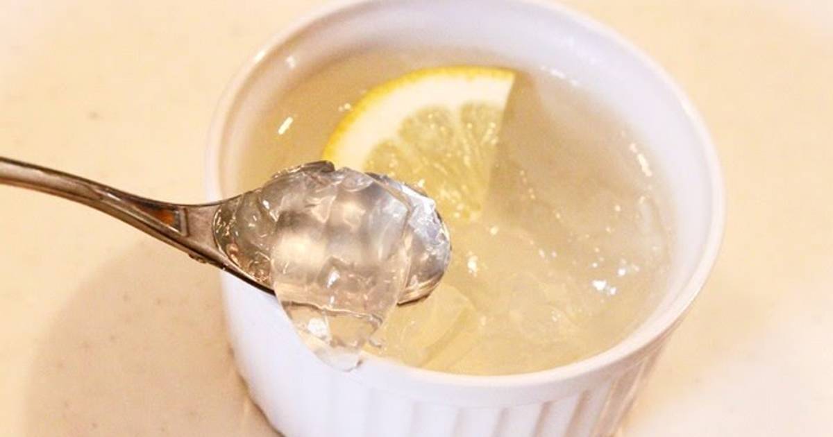 Lemon & Soda Jello for Beautiful Skin Recipe by cookpad.japan Cookpad