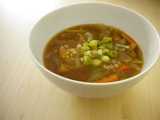 leek miso soup
