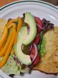 Pan plano de queso cottage