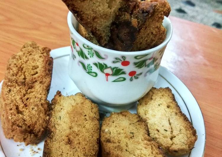 Simple Way to Prepare Quick Cheesy Italian style biscotti