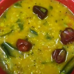 A picture of Simple Tiffin Sambar (Hotel Style).