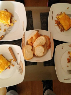 Una foto de Pastel de carne con puré de patata