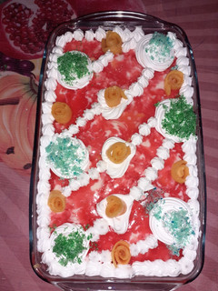 A picture of Vermicelli Mango Custard.
