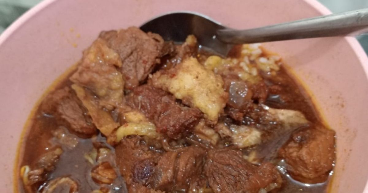 Rawon daging sapi Magetan