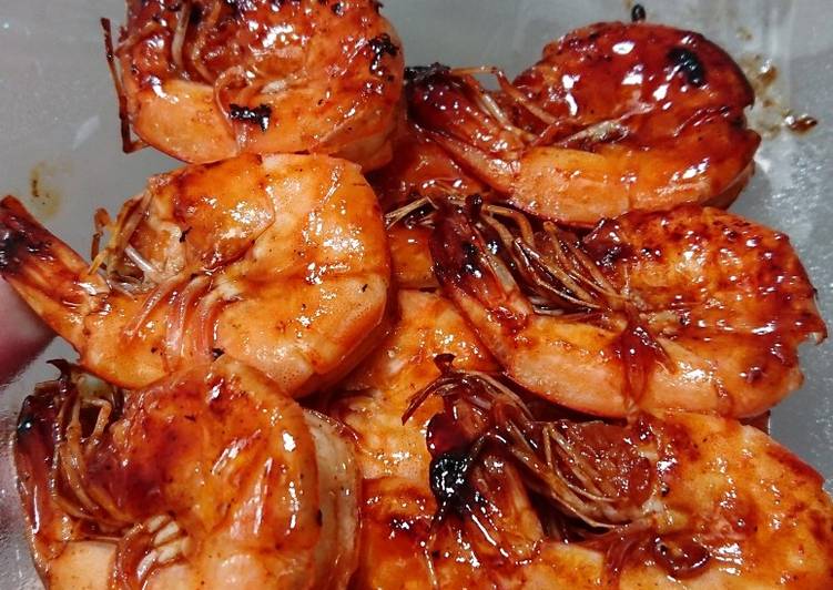 Resep Udang bakar madu, Lezat Sekali