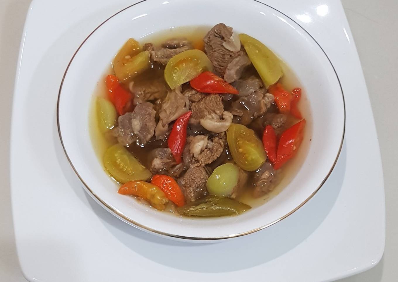 Asem-asem daging sapi