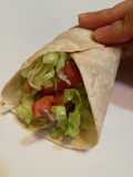 Mini wraps vegetarianos