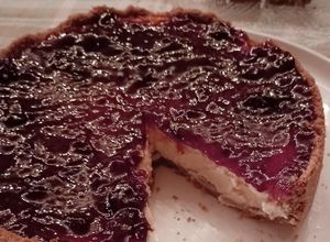 Una foto de Cheesecake de frutos rojos