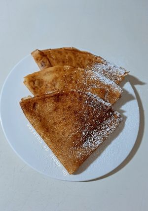 Une photo de Crêpes à la confiture ☕