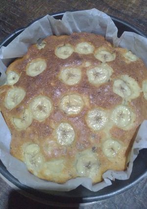 Une photo de Gâteau banane-pépites de chocolat