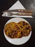 Arepas con zapallo y semillas