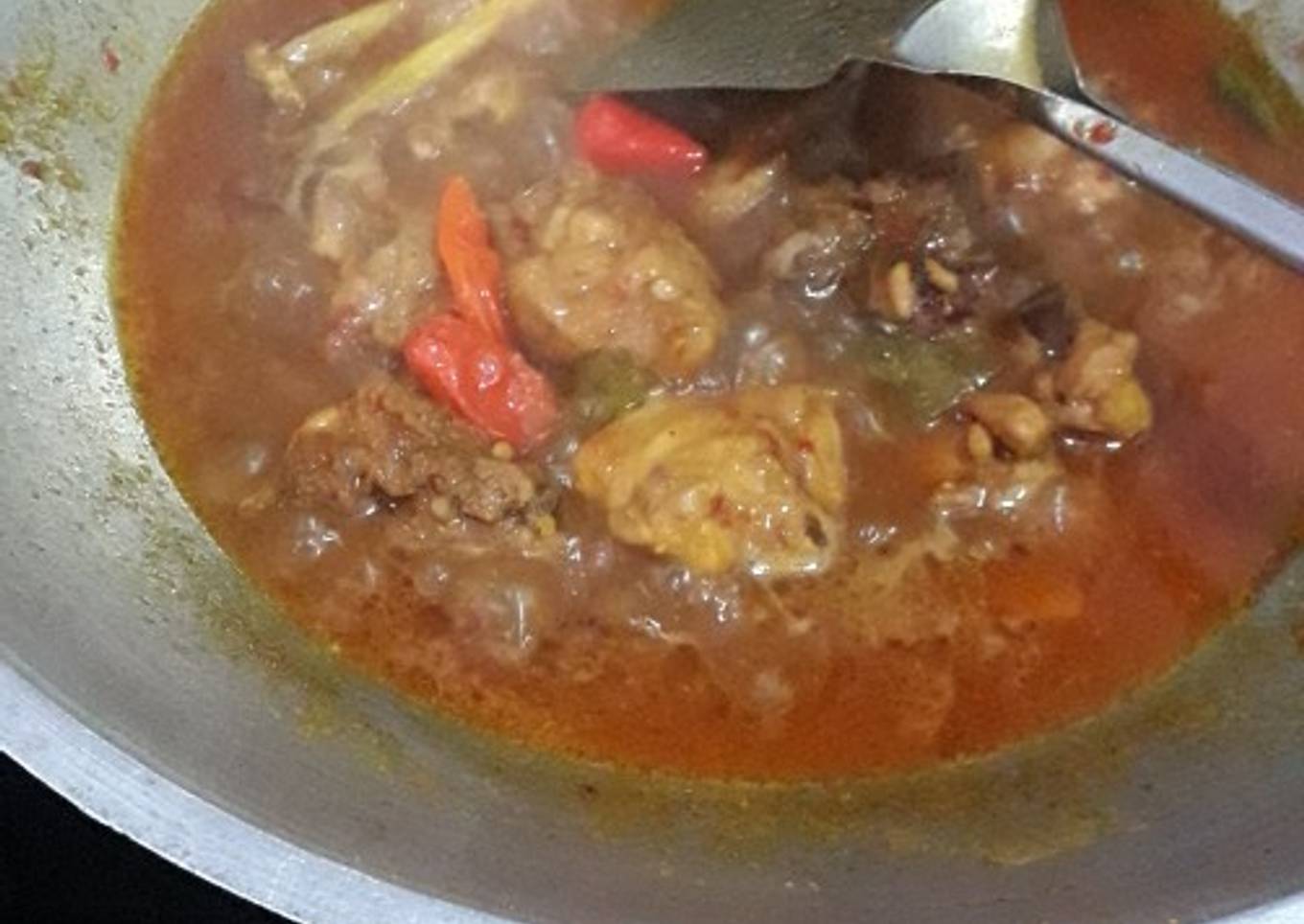 Ayam rica rica jawa pedes manis