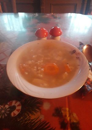 O poză a rețetei Supă de fasole uscata cu tarhana.