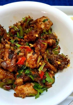 A picture of Jhatpat Garlic Butter Chicken Bites.