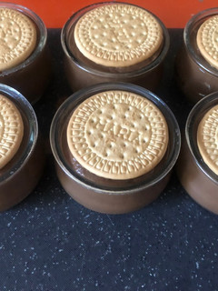 Una foto de Natillas de chocolate