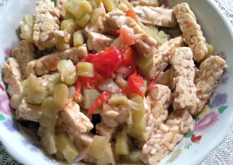 Tumis Pare Tempe
