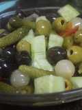 Ensalada dos pepinos con jalapeños 