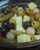 Ensalada dos pepinos con jalapeños 