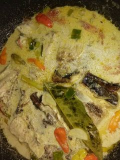 Foto resep Bandeng asap kuah santan