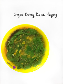 Foto resep 136. Sayur Bening Kelor Jagung