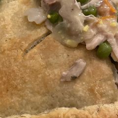 A picture of Tricia’s Chicken Pot Pie.