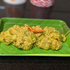 A picture of Jhinge Posto(Turai/ Ridge Gourd cooked with poppy seed paste).