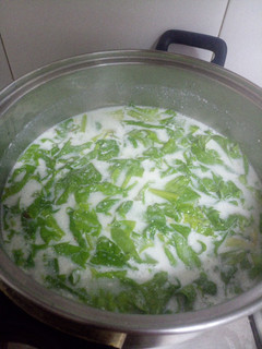 Una foto de Sopa de lechuga