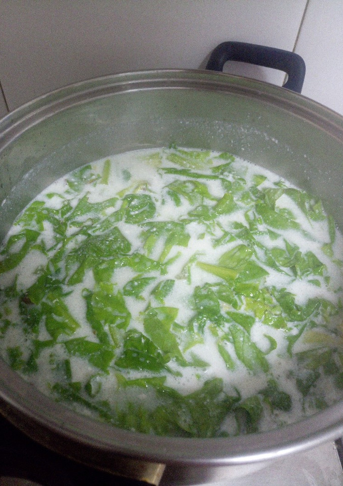 Una foto de Sopa de lechuga