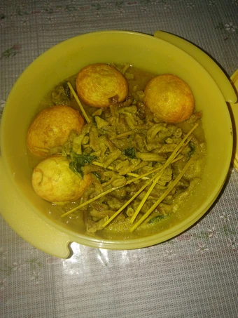 Cara Gampang Menyiapkan Resep Usus Ayam + Telur Kemangi Bumbu Kuning yang Bikin Ngiler Anti Ribet, Menggugah Selera