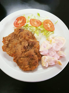 Una foto de Milanesa de res