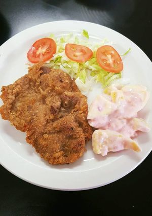 Una foto de Milanesa de res