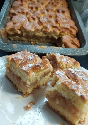 Omlós almás pite 🍎 recept fotója