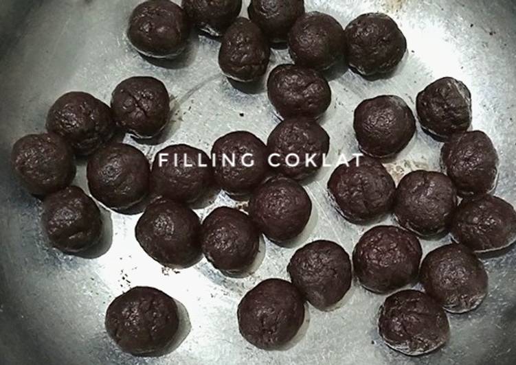 Resep Filling Coklat / Isian Coklat homemade, Enak