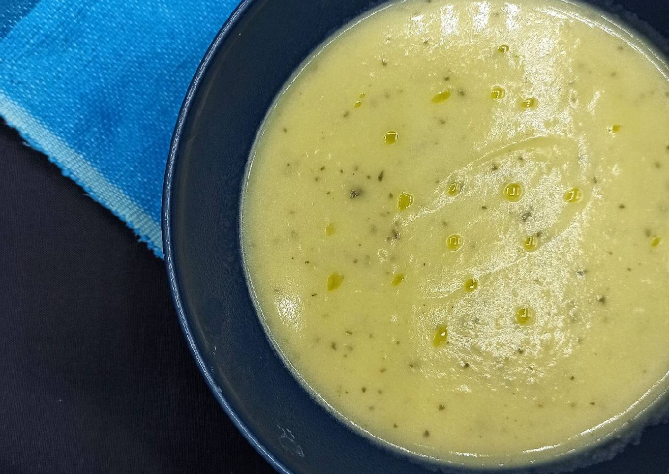 Crema de calabacín