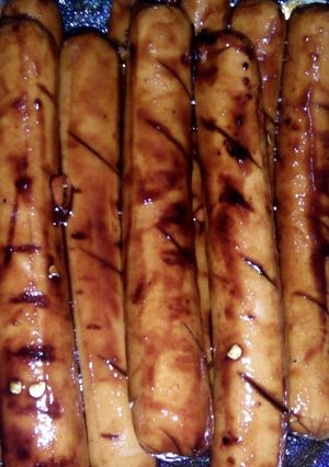 Foto resep Sosis Bakar Pedas