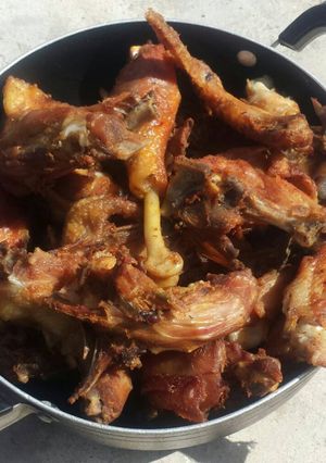 A picture of Fried chicken.