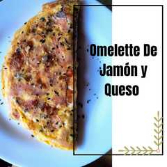Omelette de Jamón y Queso-レシピのメイン写真