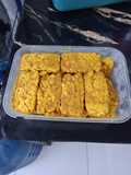 Tempe ungkep manis bumbu kuning