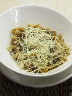 Bolognai szósz tagliatellével recept fotója