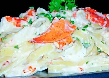 How To Cooking Recipe Mikes Easy Garlic Lobster Linguine Delicious Perfect How To Cooking Recipe Mikes Easy Garlic Lobster Linguine Delicious Perfect