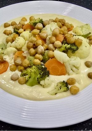 Foto di Verdure al forno con salsa vegan