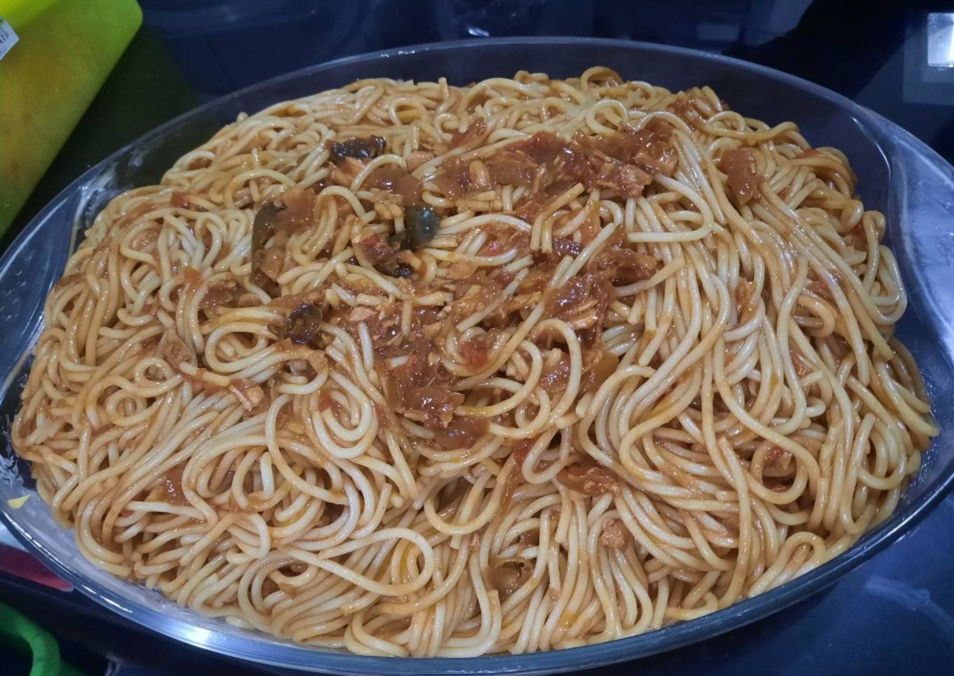 Spaghetti Ayam Sisit