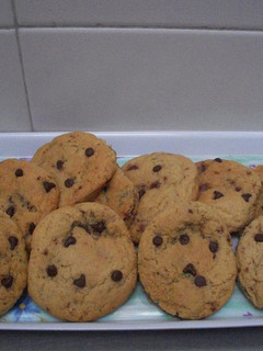 Una foto de Galletas con chispas de chocolate