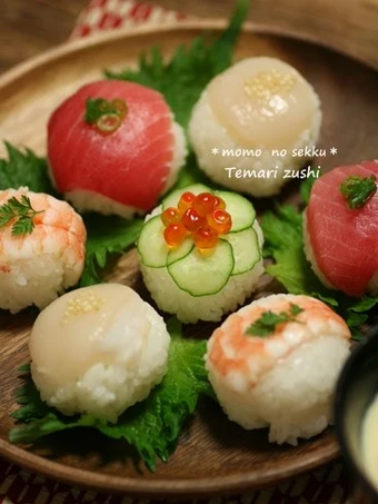 Recipe Temari Sushi - Sushi Balls for Doll&#39;s Day the Can Spoil the Tongue You can take Joss in your mouth