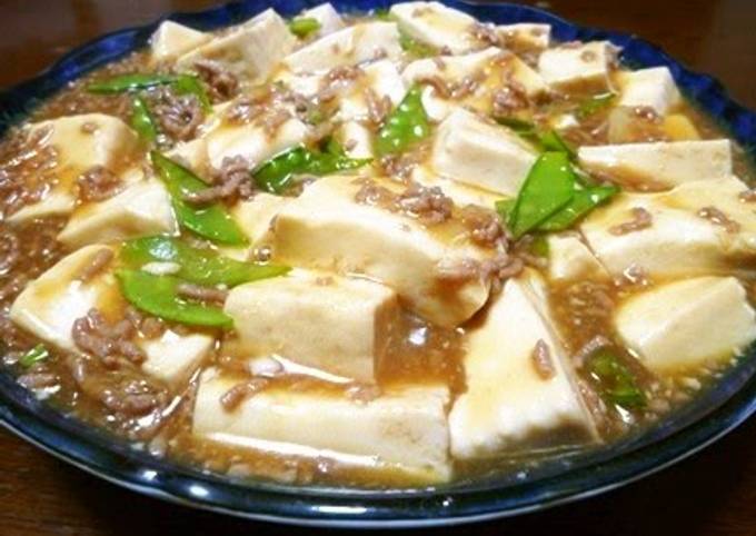 Simple Way to Prepare Homemade Simple Prep! Sukiyaki-style Beef and Tofu