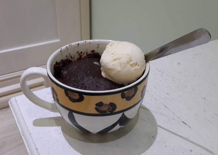 How to Prepare Perfect Brownie in a mug