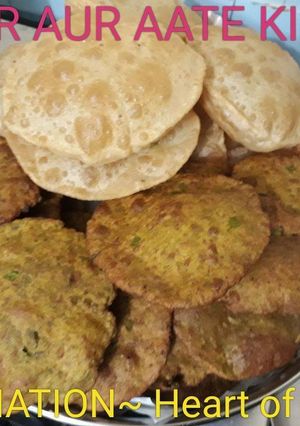 मटर की पूरी (Matar ki puri recipe in hindi) रेसिपी मुख्य फोटो