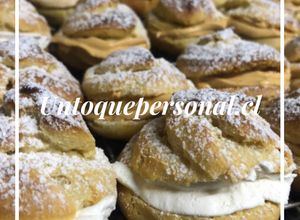 Una foto de Profiteroles caseros