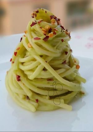 A picture of Avocado Cream Sauce.