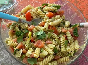 Une photo de Salade de pâtes à l’italienne